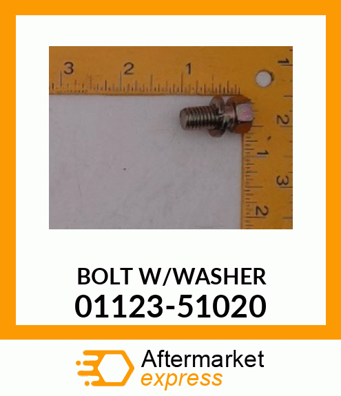 BOLT_W/WSHR 01123-51020