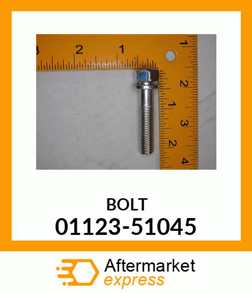 BOLT 01123-51045