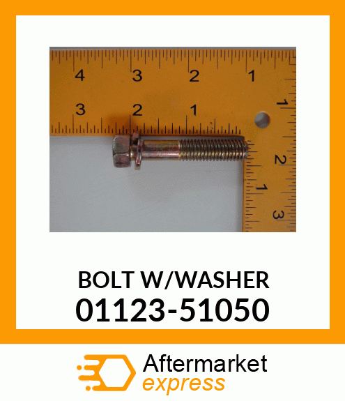 BOLT_W/WASHER 01123-51050