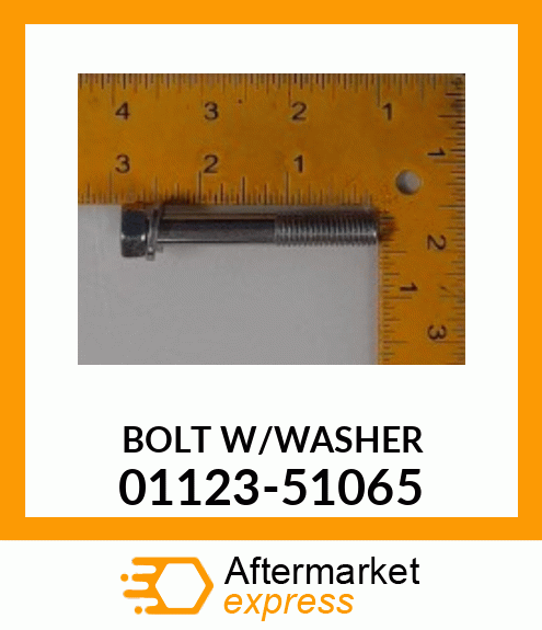 BOLT_W/WSHR 01123-51065