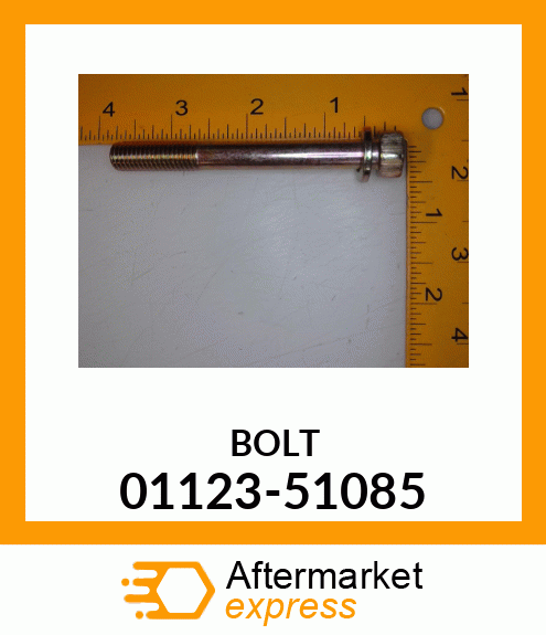 BOLT 01123-51085