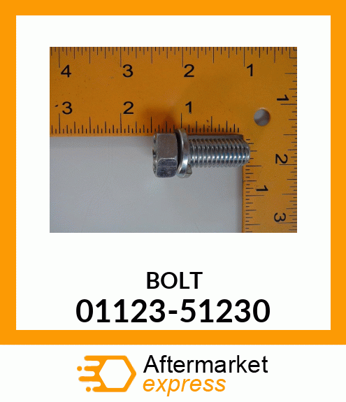 BOLT 01123-51230