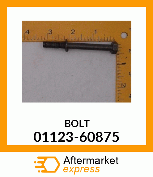 BOLT 01123-60875