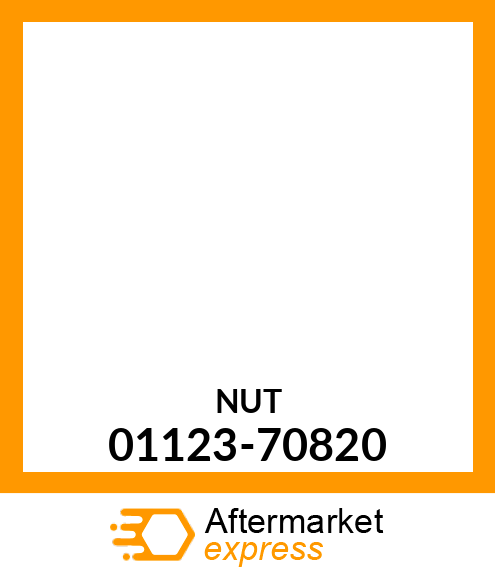 NUT 01123-70820