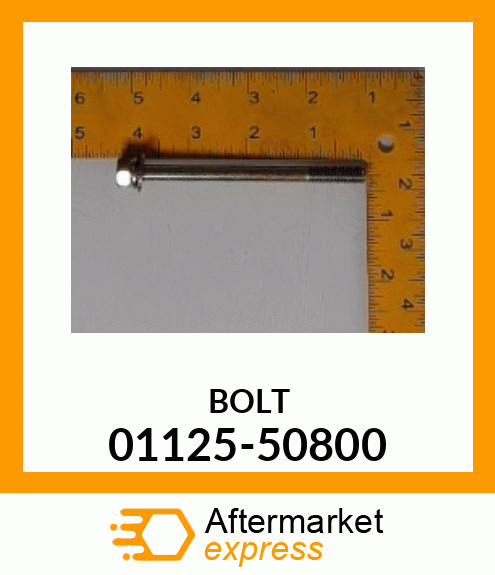 BOLT 01125-50800