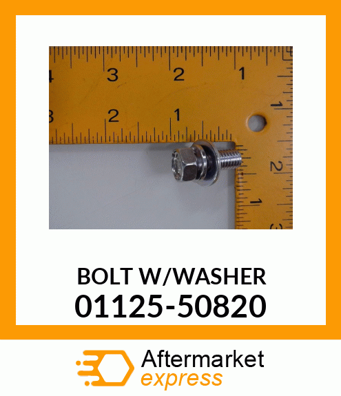 BOLT_W/WASHER 01125-50820