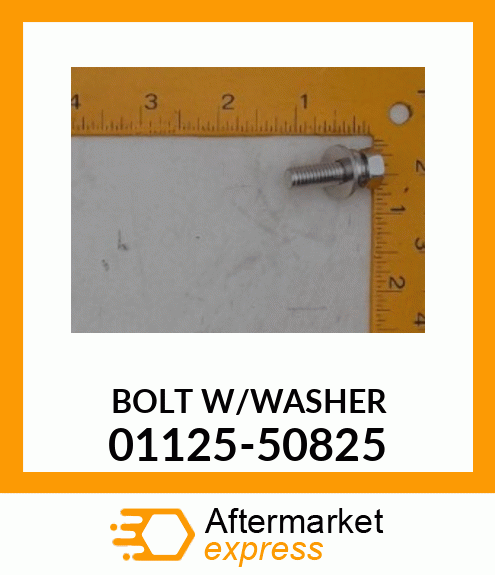 BOLT_W/2WSHRS 01125-50825