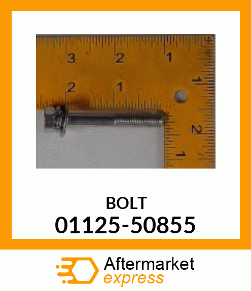 BOLT 01125-50855