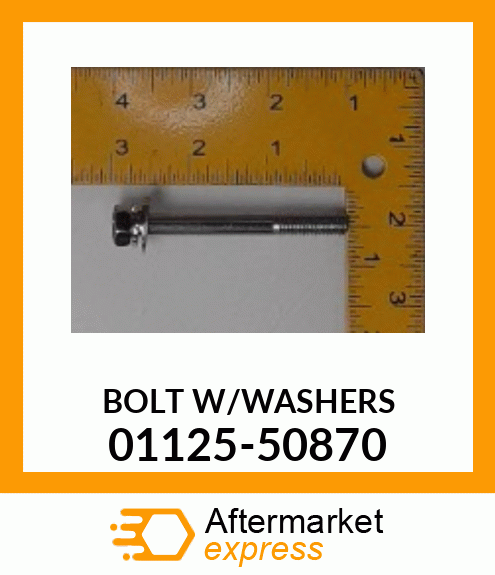 BOLT/WASHERS 01125-50870