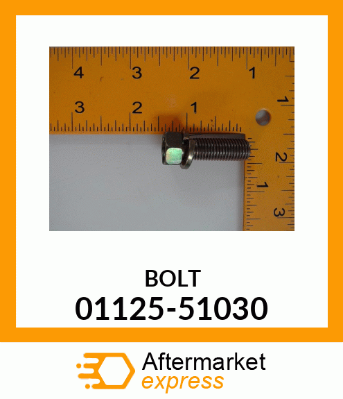 BOLT 01125-51030