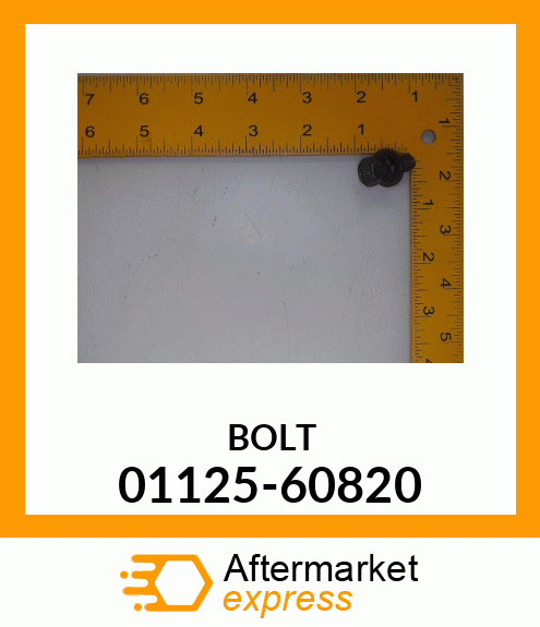 BOLT3PC 01125-60820