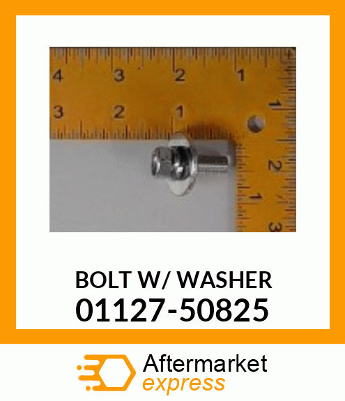 BOLTW/WASHER 01127-50825