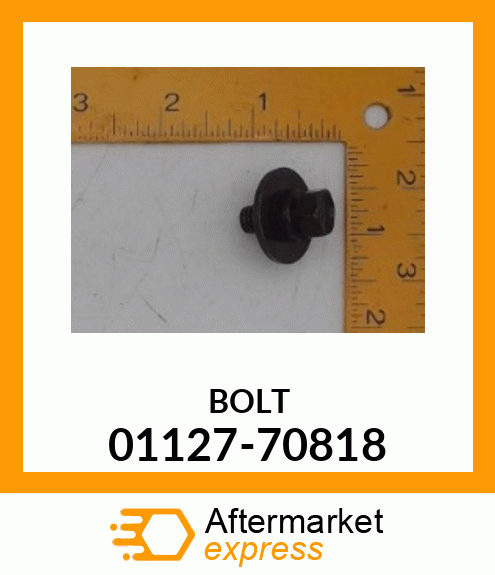 BOLT 01127-70818