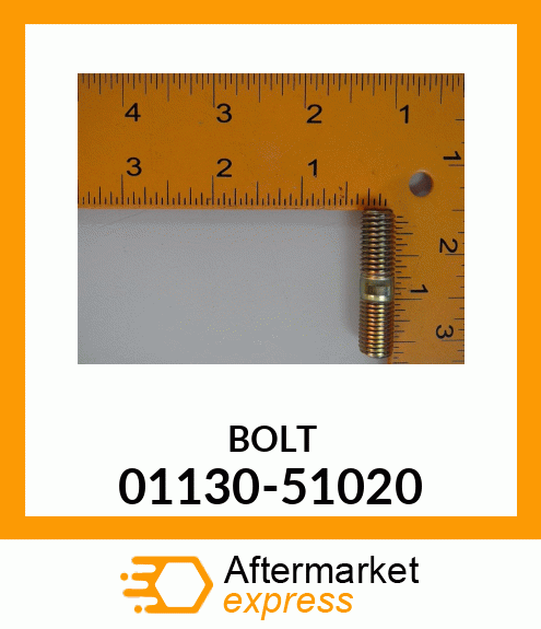 BOLT 01130-51020