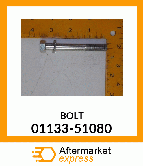 BOLT 01133-51080