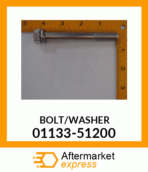 BOLT/WASHER 01133-51200