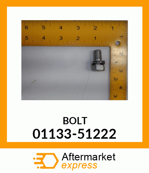 BOLT 01133-51222