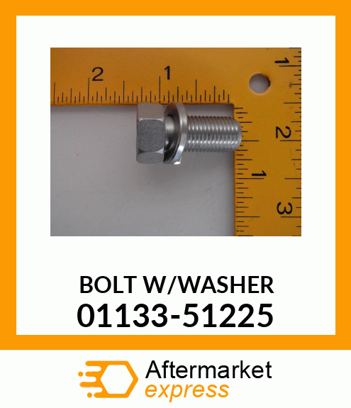 BOLT_W/_WASHER_ 01133-51225