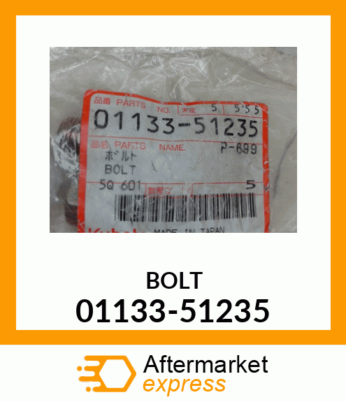 BOLT 01133-51235