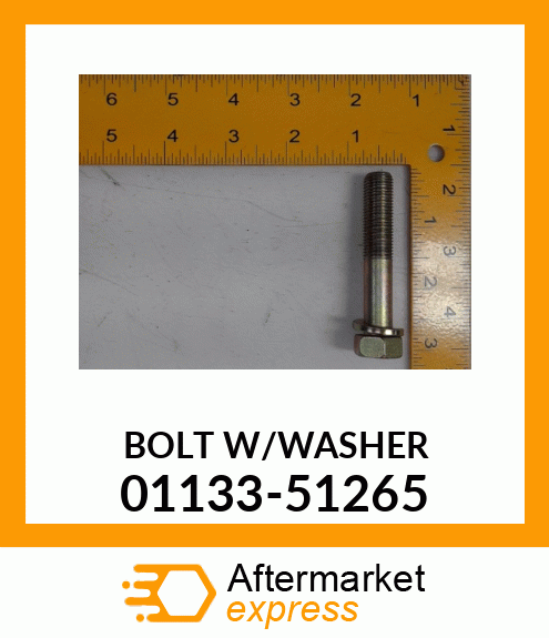 BOLT_W/WSHR 01133-51265