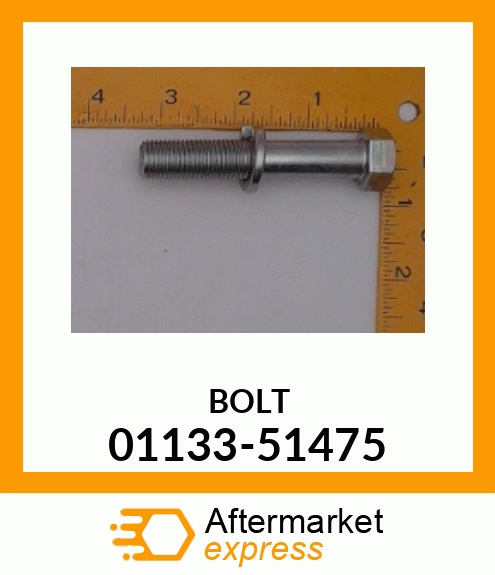 BOLT 01133-51475