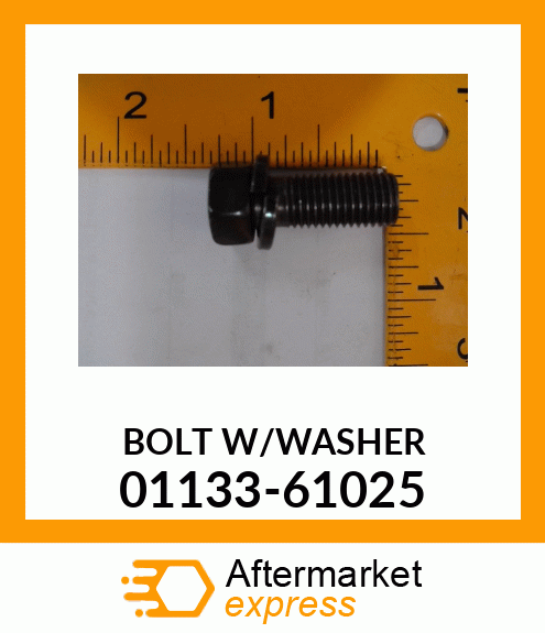 BOLT_W/WASHER 01133-61025