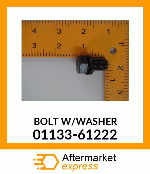 BOLT_W/WASHER 01133-61222