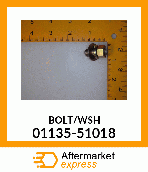 BOLT/WSH 01135-51018