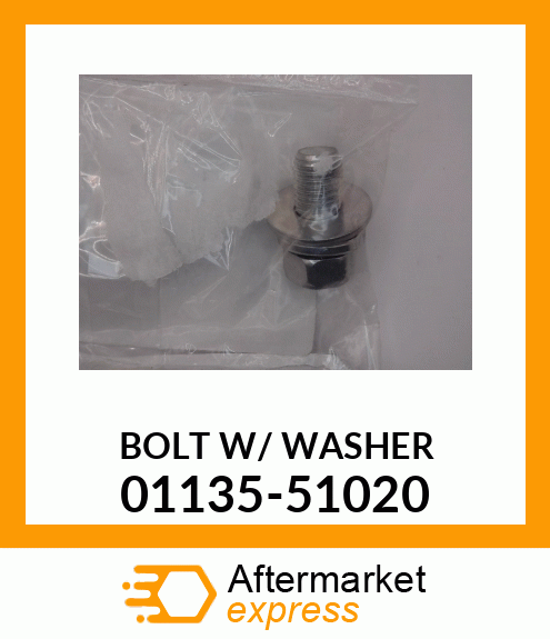 BOLT_W/_WASHER_ 01135-51020