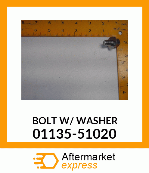 BOLT_W/_WASHER_ 01135-51020