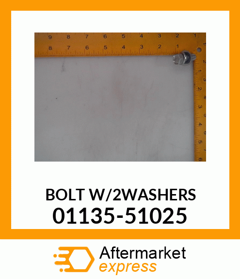 BOLT2WASHERS 01135-51025