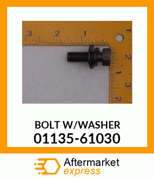 BOLT_W/WASHER 01135-61030