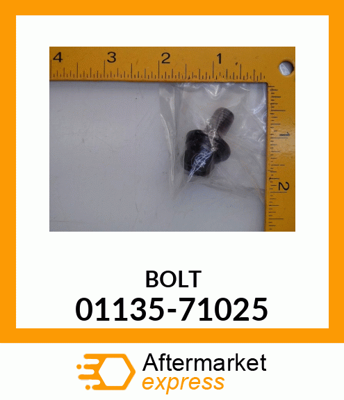 BOLT 01135-71025