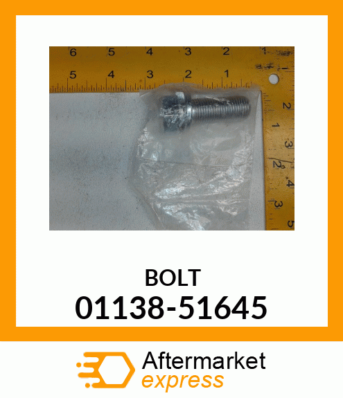 BOLT 01138-51645