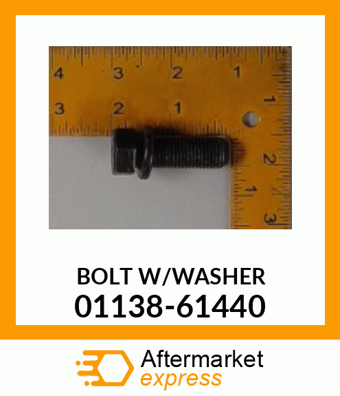 BOLT_W/WASHER 01138-61440