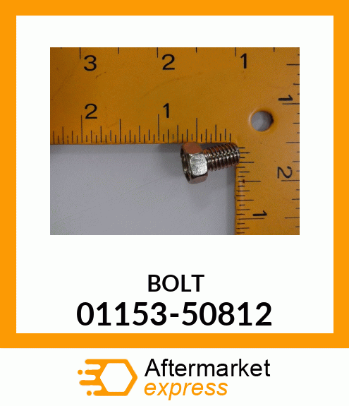 BOLT 01153-50812