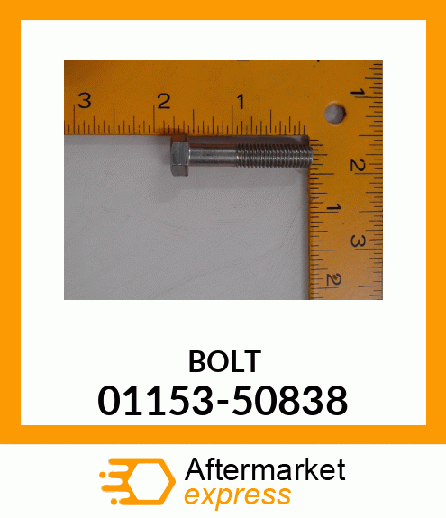 BOLT 01153-50838