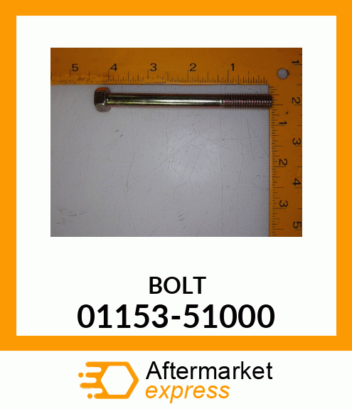 BOLT 01153-51000