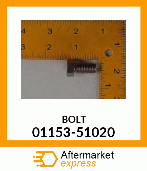 BOLT 01153-51020