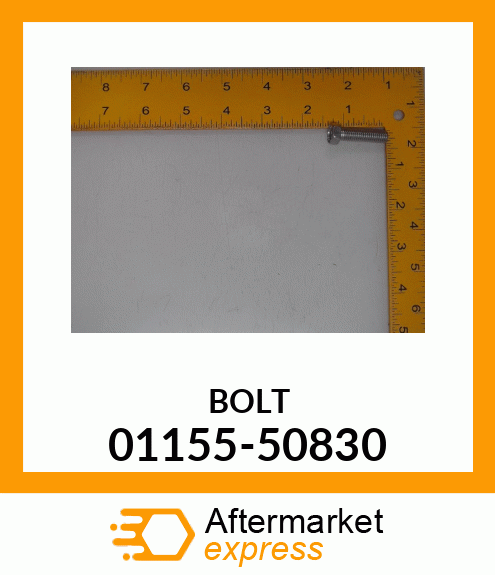 BOLT 01155-50830