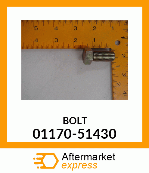 BOLT 01170-51430