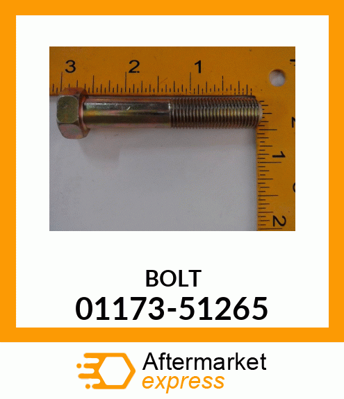 BOLT 01173-51265