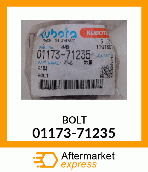 BOLT 01173-71235