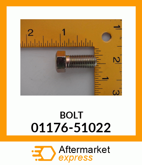 BOLT 01176-51022