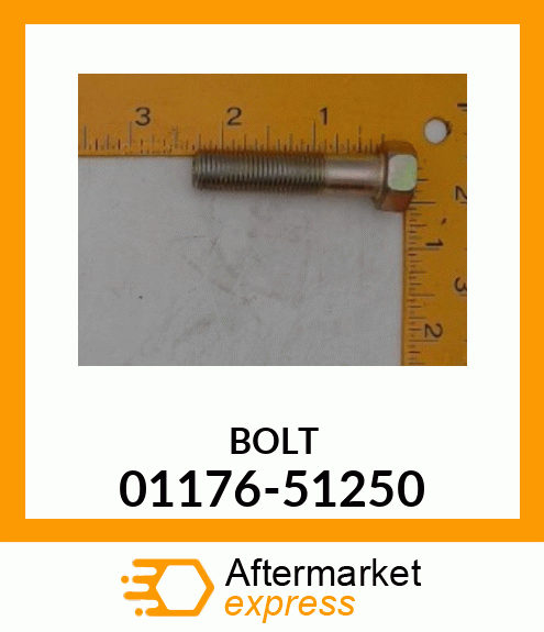 BOLT 01176-51250