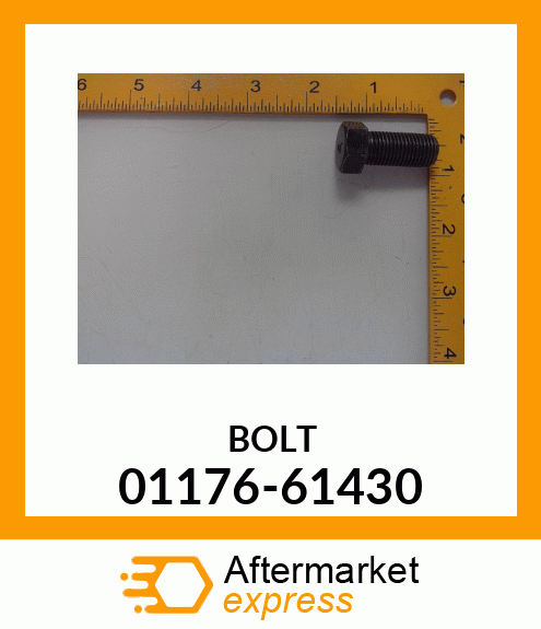 BOLT 01176-61430