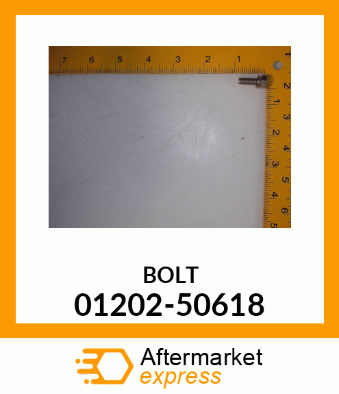 BOLT 01202-50618