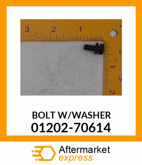 BOLT_W/WASHER 01202-70614