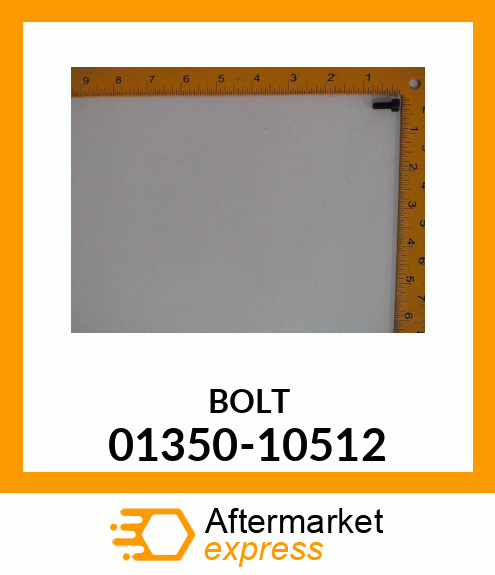 BOLT 01350-10512