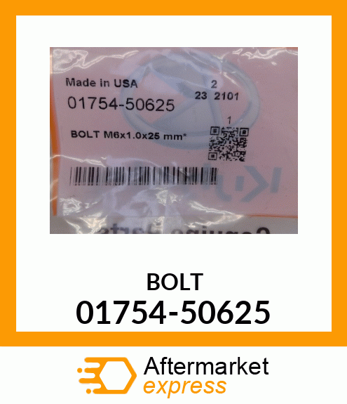 BOLT 01754-50625